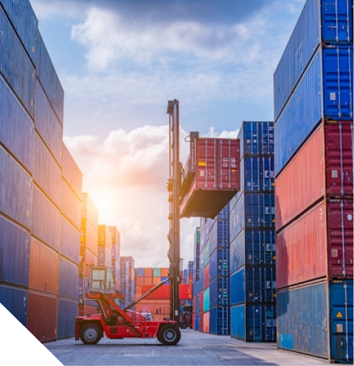 Container port logistics